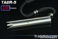 3W R2 320LM AA Superbright Stainless Steel LED Flashlight (TA2R-5)