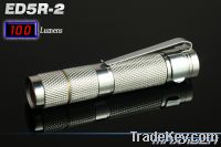 R5 100LM AAA Superbright Stainless Steel LED Flashlight (ED5R-2)