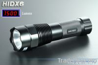 HID 1500LM Superbright Aluminum Flashlight (HIDX6)