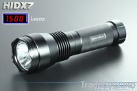 HID 1500lm Superbright Aluminum Flashlight (HIDX7)