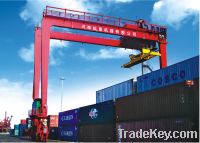 Sell Rubber tired gantry container crane