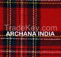 Sell Check Woolen Fabric