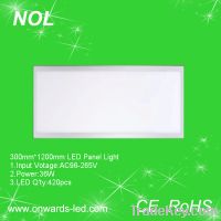 Sell 300mmx1200mm LED Panel Light