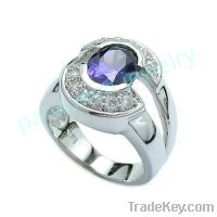 Sell sterling silver rings with gemstone