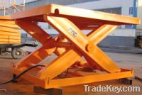 SJZ9.0-1.8 stationary hydraulic scissor lift table