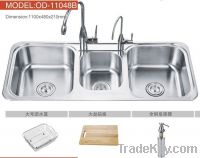 Sell Stainless steel kitchen cabinet sink