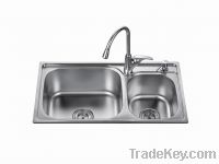 Sell kitchen sink with double bowl