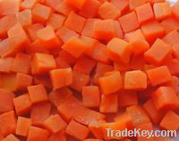 sell IQF frozen carrot dice