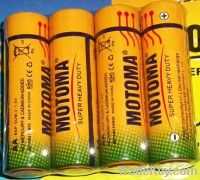 Sell 1.5V AA size R6P carbon zinc battery