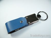 Sell Leather Keychain USB Flash Drive