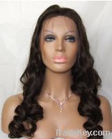 Sell human hair lace wig