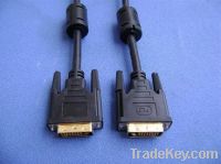Sell DVI cable gold plated with ferrites