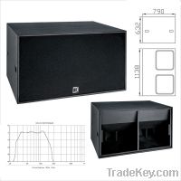 Sell Dual Subwoofer with Bass Horn Loading Loudspeaker