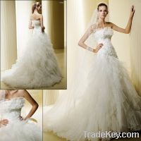 Sell strapless bridal dress