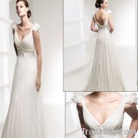 Sell chiffon empire wedding dress
