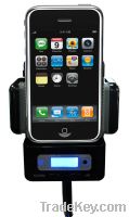 Sell 9 in 1 car kit Rotating FM transmitter for Iphone 4G/3G/ipod