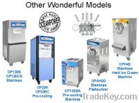 Sell  soft ice cream and frozen yogurt machine