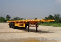 Sell flat bed semi trailer