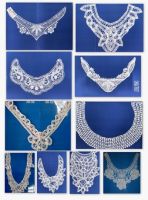 manufacture of lower price good quality collar lace