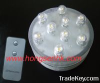 Sell Remote Submersible LED Light--9 LED White