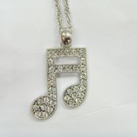 Sell Crystal Music Pendant, Charms, Necklace, Fashion Jewellery