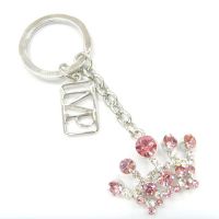 Wholeselling Fashion Jewelley, Crown Keychain, Charms, Key Ring