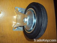 Industrial Hooded Casters with Rubber Single Wheel N181xx