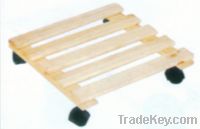 Tool Cart with Square Wooden Dolly and 50kg Loading Capacity, Measures