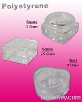 2.5-3 Gram Empty Plastic Jars