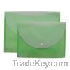 Sell file bag with stick up button -F2202