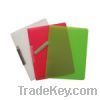 Sell folder with transparent swing clip -F2027