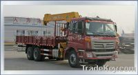 Sell Ouman rear double axles Truck Mounted Crane