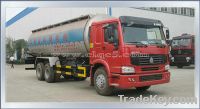 Sell Steyr Rear Double Axles Powder  Material Transport Truck
