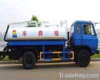 Sell 7CBM vaccum sewage suction truck