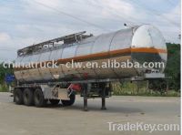 Sell 3 alxes oil tanker semitrailer