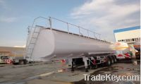 Sell Aluminum refuel tanker semi-trailer