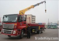 Sell FOTON 17Meters Truck with loading crane