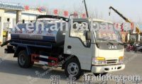 Sell 4x2 JAC fecal suction tank truck