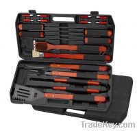 Sell 18pcs Wooden Handle Barbecue Set
