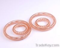 Sell Spiral contact, Strip Contact, Contact strips, Canted-coil Spring