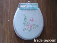 Sell adult plastic printed SOFT toilet seat cover