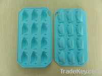Sell eco-friendly penguin silicone ice tray