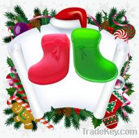 Sell Christmas gift-silicone boot cake molds