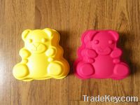 Sell bear silicone baking mould