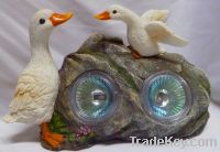 Sell polyresin ducks with solar light