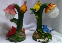 Sell bird with solar light