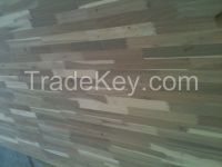 Sell acacia and rubber finger joint laminated boards AA/AB/BC/CC