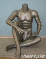 Sell male sitting mannequin
