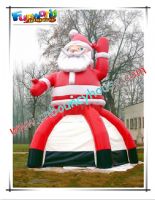 Sell Christmas inflatable santa claus/ Inflatable moving cartoons