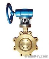 Bronze flange butterfly valve